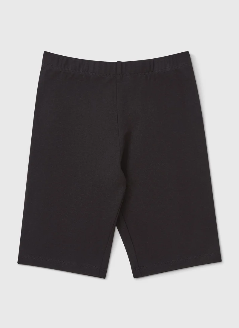 Matalan Girls Black Cycling Shorts